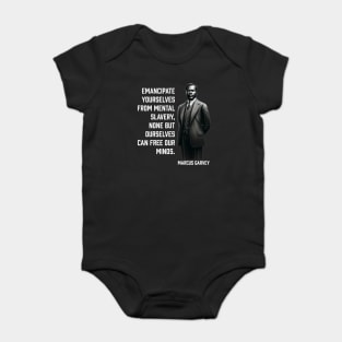 Marcus Garvey - Emancipate yourselves from mental slavery Baby Bodysuit